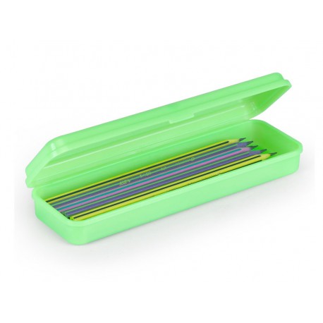 NECESSAIRE EST.RIGIDO VERDE NEON 1D.