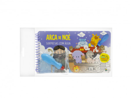 LIVRO EDU SURPRESAS COM AGUA ARCA DE NOE