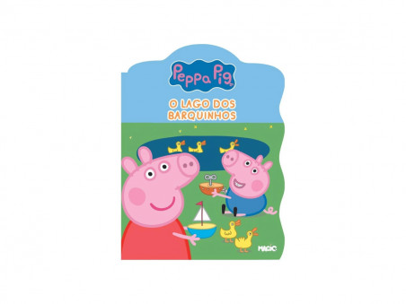 LIVRO INF.PEPPA PIG LAGO BARQUINHOS REC.