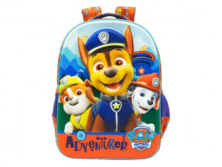 MOCHILA PAW PATROL S 3D 39CM.1D.