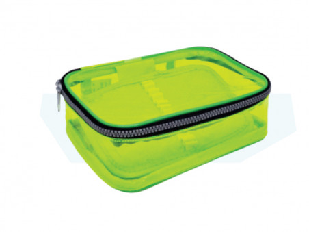 NECESSAIRE BOX CX COLOR VERDE LIMAO 1D.