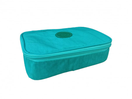 NECESSAIRE BOX VERDE AGUA 1D.