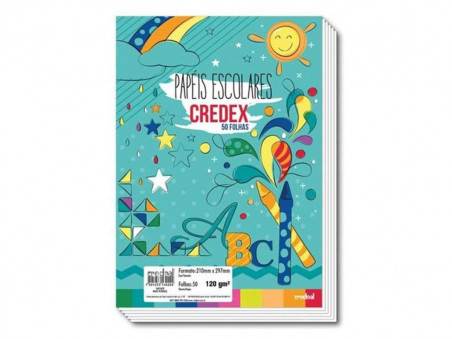 PAPEL A4 BRANCO CREDEX 180G.60G.C/50