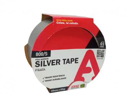 FITA SILVER TAPE 45MMX05MT.PRATA ADERE