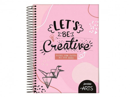 CADERNO ESPIRAL  80F.COLLEGE ROSA S/P.CD