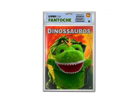 LIVRO HIST.COM FANTOCHE DINOSSAURO