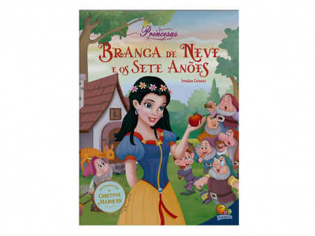 LIVRO HIST.BRANCA DE NEVE E 7 ANOES GDE.