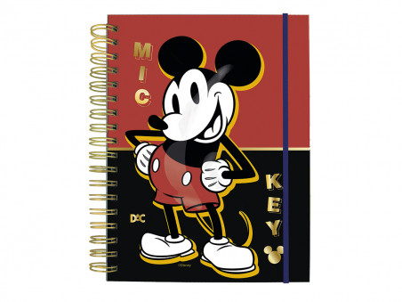 CADERNO INTELIG. 80F.MICKEY