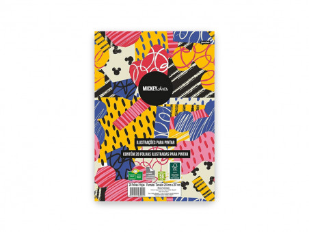 LIVRO COL.MICKEY 180G.BLOCO 28F.