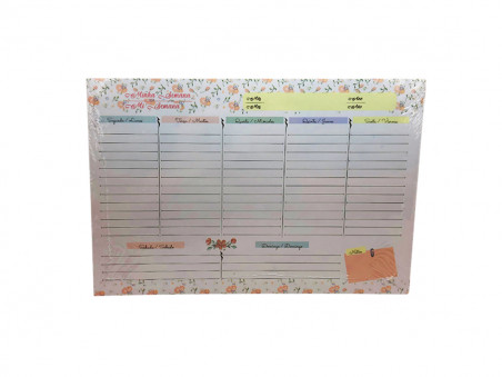 BLOCO PLANNER PERM.DETALHES 27X20 53F.