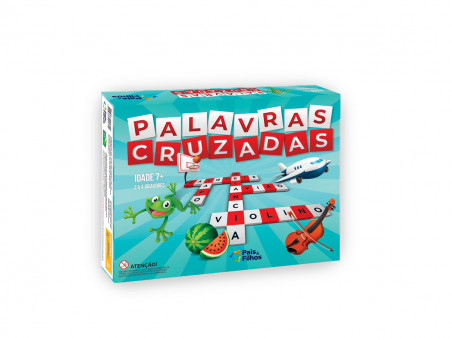 JOGO PALAVRAS CRUZADAS TABULEIRO+PECAS