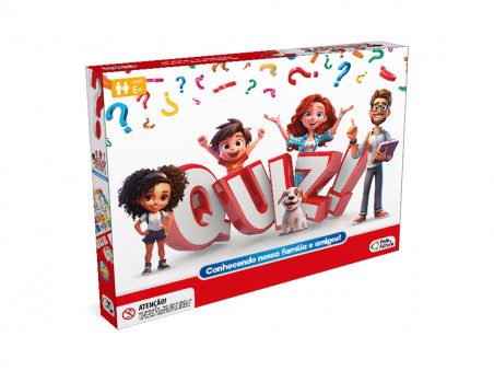 JOGO TABULEIRO QUIZ 216 CARTAS+PECAS