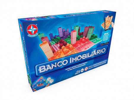 JOGO TABULEIRO BANCO IMOBILIARIO