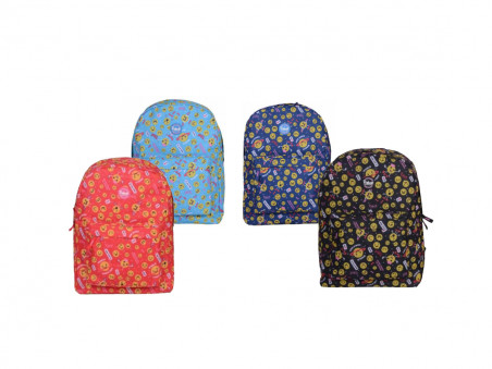 MOCHILA JUVENIL EMOJI CORES 42CM.1D.