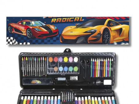 MALETA PINTURA CARROS 92 ITENS