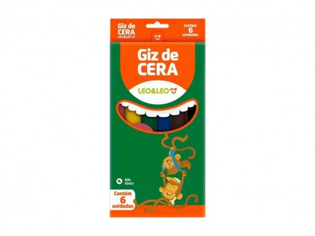 GIZ CERA 06 CORES RETRAT+ESPONJ.COLORJOY