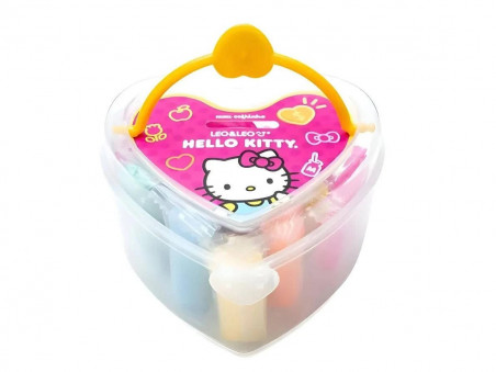 KIT MASSINHA HELLO KITTY C/14+5 MOLDES