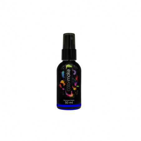 TINTA SPRAY PARA CABELO AZUL NEON 50ML.