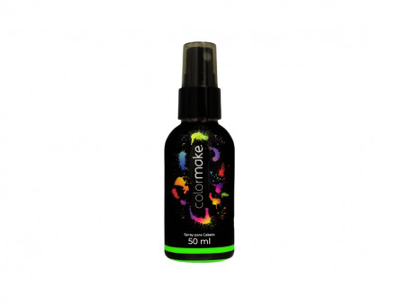 TINTA SPRAY PARA CABELO VERDE NEON 50ML.